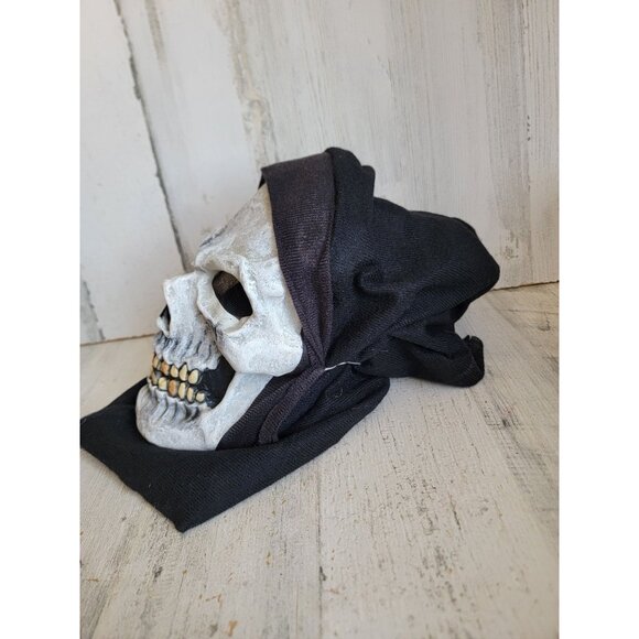 Halloween grim reaper skull head skeleton prop home decor figure - Picture 5 of 11